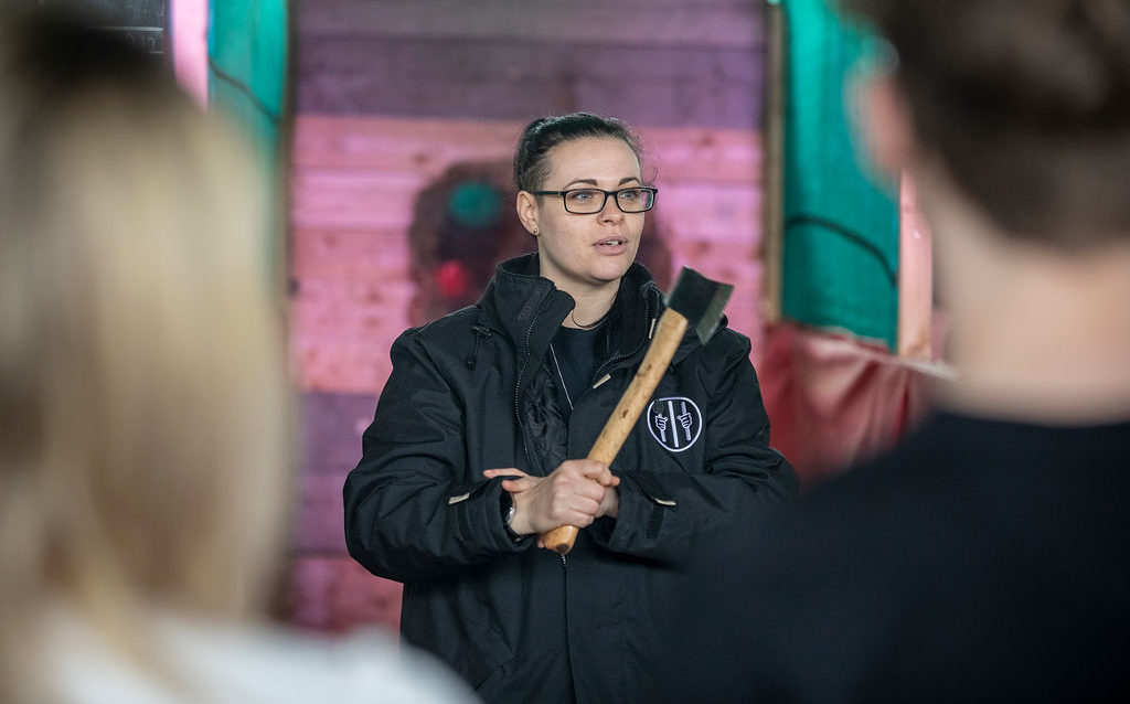 Axe Throwing in Shropshire