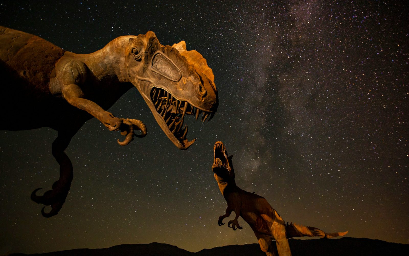 Dinosaurs at Dusk - Planetarium at Shrewsbury Prison