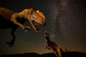 Dinosaurs at Dusk - Planetarium at Shrewsbury Prison