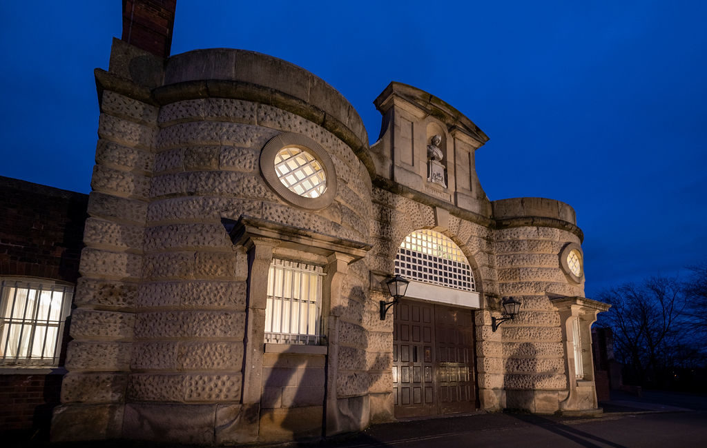 Exterior of Shrewsbury Prison